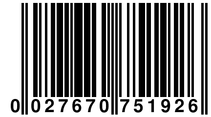 0 027670 751926