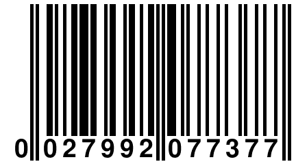 0 027992 077377