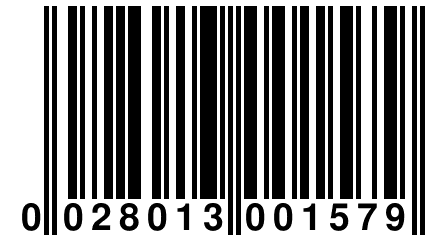 0 028013 001579