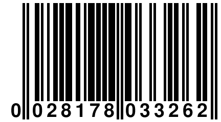 0 028178 033262