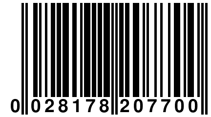 0 028178 207700