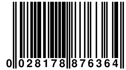 0 028178 876364