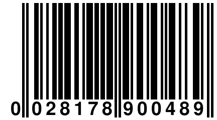 0 028178 900489