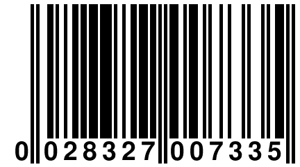 0 028327 007335