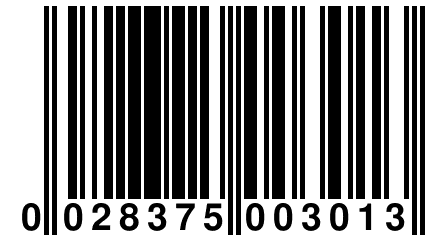 0 028375 003013