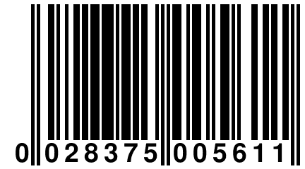 0 028375 005611