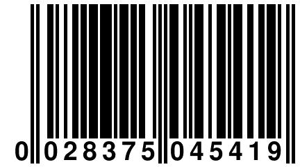 0 028375 045419