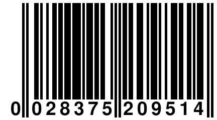 0 028375 209514