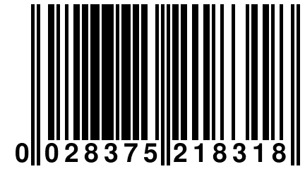 0 028375 218318