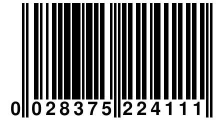 0 028375 224111