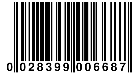 0 028399 006687