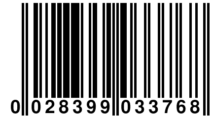 0 028399 033768