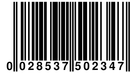 0 028537 502347