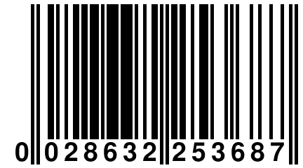 0 028632 253687