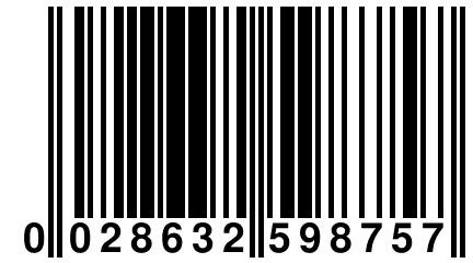 0 028632 598757