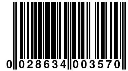 0 028634 003570