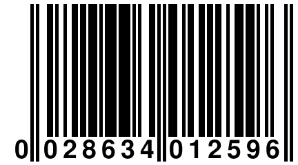 0 028634 012596