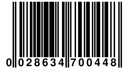 0 028634 700448