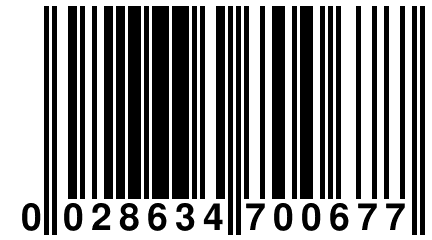 0 028634 700677