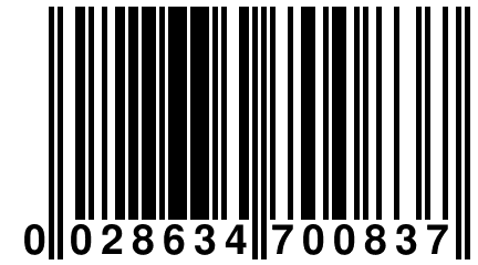 0 028634 700837