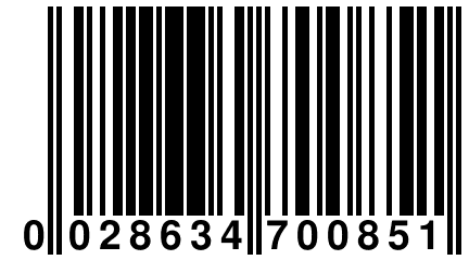 0 028634 700851