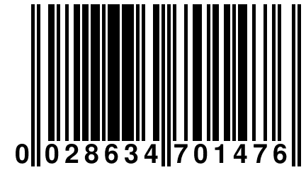 0 028634 701476