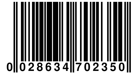 0 028634 702350