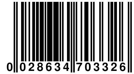 0 028634 703326