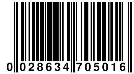 0 028634 705016