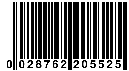 0 028762 205525