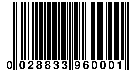 0 028833 960001