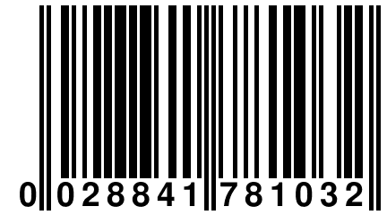 0 028841 781032