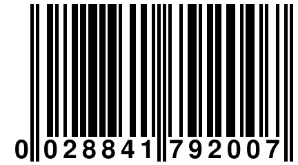 0 028841 792007