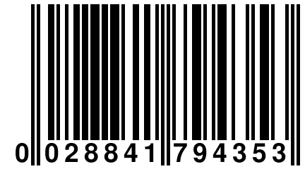 0 028841 794353