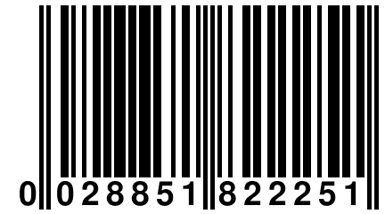 0 028851 822251