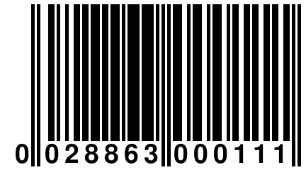 0 028863 000111