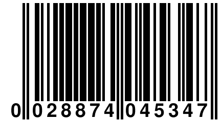 0 028874 045347