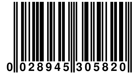 0 028945 305820