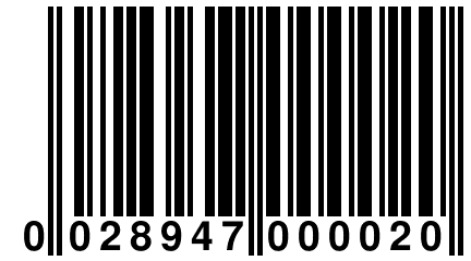 0 028947 000020