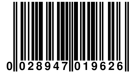 0 028947 019626