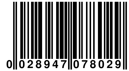 0 028947 078029