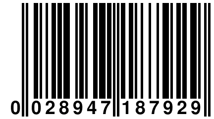 0 028947 187929