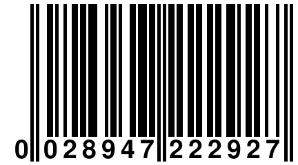 0 028947 222927