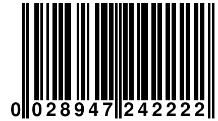 0 028947 242222