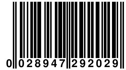 0 028947 292029