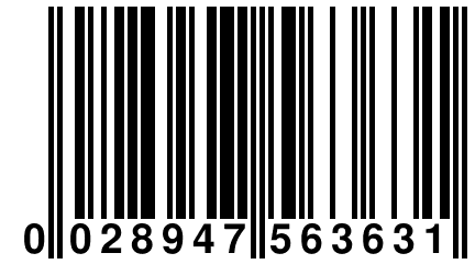 0 028947 563631