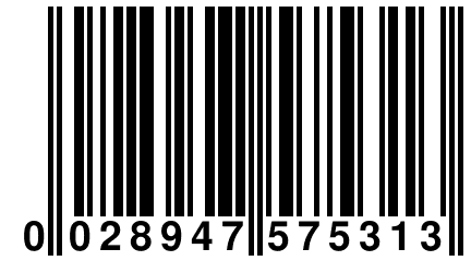 0 028947 575313