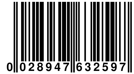 0 028947 632597