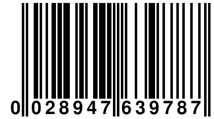 0 028947 639787