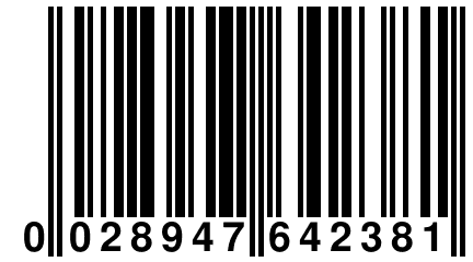 0 028947 642381